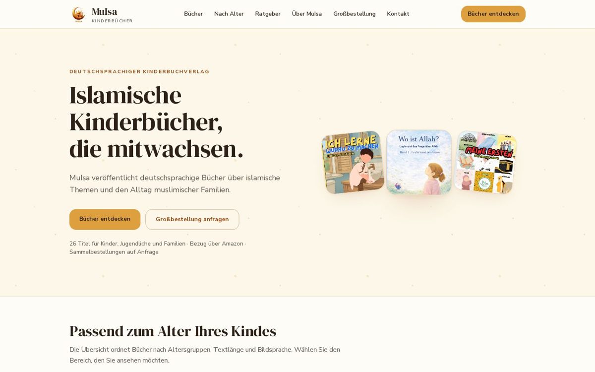 MuIsa – Islamische Kinderbücher